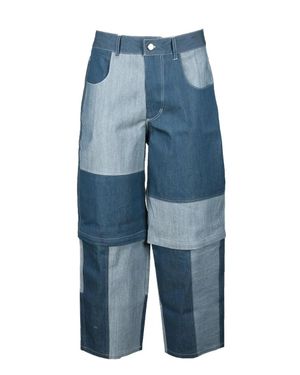 SARL MURMAID Patchwork Design Denim Jeans - Blue