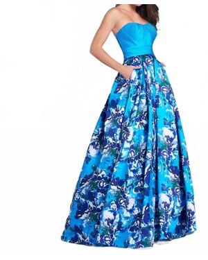 Ellie Wilde Prom Dress - Blue