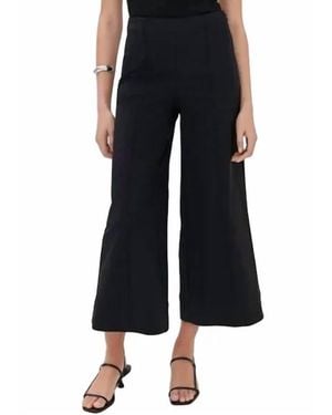 Jonathan Simkhai Kallin Cotton Cropped Pant - Black