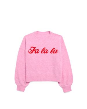 Shiraleah Fa La La Sweater - Pink