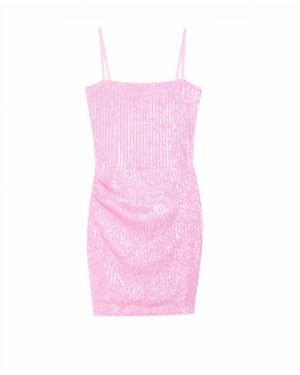 KatieJnyc Girl's Maddy Sparkle Dress - Pink