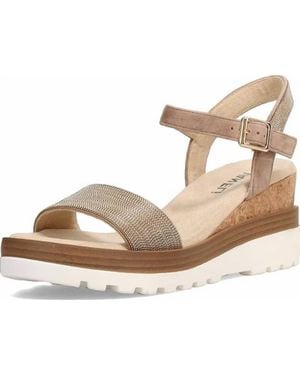 Vaneli Cedra Open Toe Sandals - Brown