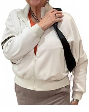 Umgee Zippered Jacket - Gray