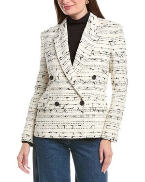 BOSS Jaleto 9 Knit Blazer - White