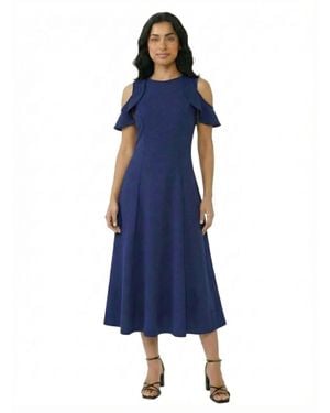 knee length dresses for ladies Nightway Long Off Shoulder Petite Formal Gown 21825P