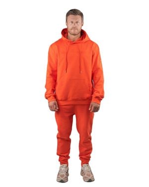 Woodpecker Cotton Sweatsuit - Red