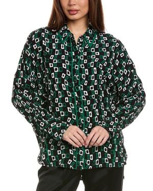 Diane von Furstenberg Alona Blouse - Green