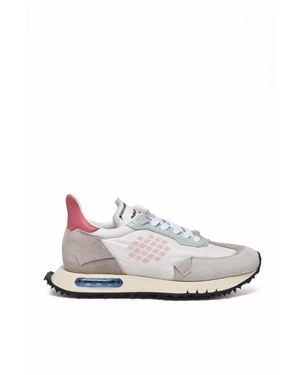 Be Positive Space Run Sneakers - White