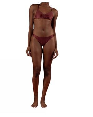 Bela Brand Basic Bikini Set - Brown