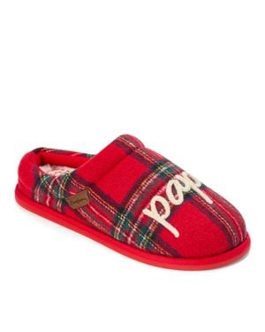Dearfoams Cozy Clog Slippers - Red