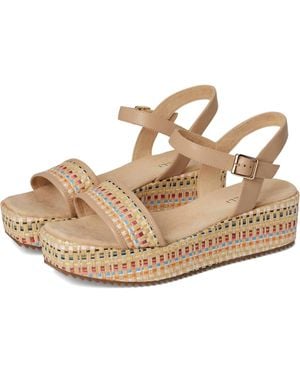 Vaneli Walda Wedge Sandal - Metallic