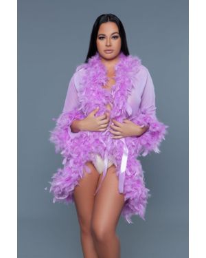 TRUEDAMES Lux Robe - Purple