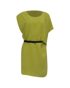 Diane von Furstenberg Belted Mini Dress - Green