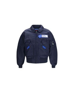 GR10K Nylon Bomber - Blue
