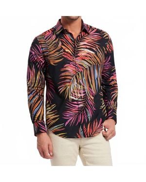 Robert Graham Acai Long Sleeve Button Down Shirt - Red