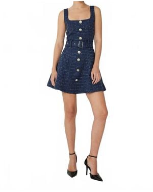 JS71 Carlotta Sleeveless Dress - Blue