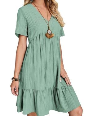 ENJOY PETRA Mini Dress - Green