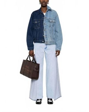 E.L.V. Denim Maya Wide Leg Jean - Blue