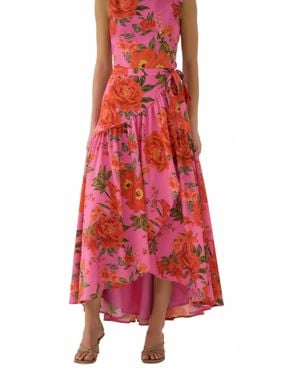 Hutch Vicky Wrap Skirt - Red