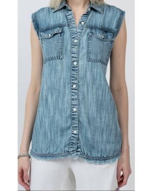 Sister Mary Alys Top - Blue