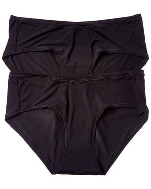 Florence By Mills 2Pk Soft Girl Flex Hipster - Black