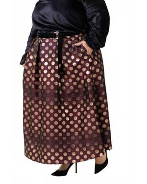 Emily Lovelock Zelda Maxi Skirt - White