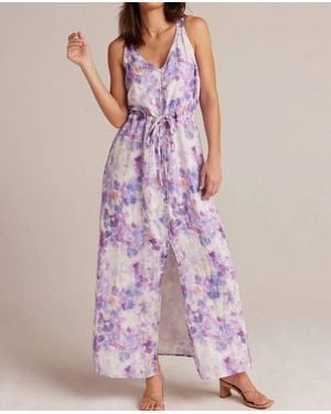 Bella Dahl Button Front Cami Dress - Purple