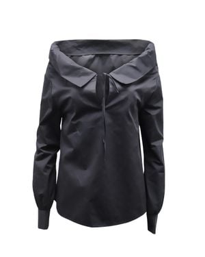 Co. Long Sleeve Blouse - Gray