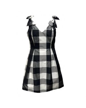 tyler boe Penelope Gingham Dress - Black
