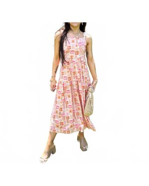 Sincerely Ours Sands Beach Maxi Dress - Pink