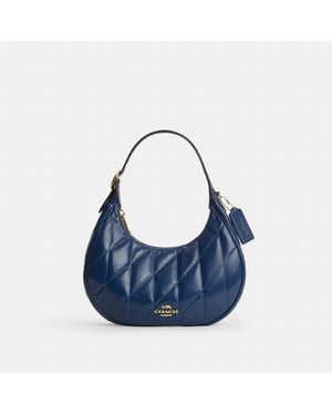 COACH Emily Shoulder Bag With Quilting - Blue