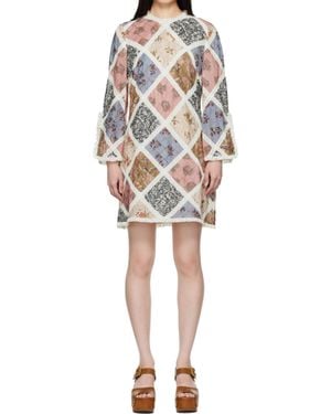Zimmermann Tallow Lace Mini Dress - Black