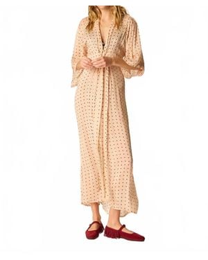 Natalie Martin Sarah Kimono Style-Dress - Natural