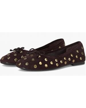 Sam Edelman Alie Stud Flat - Black