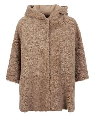 Enes Alice Suede Leather Jacket - Brown