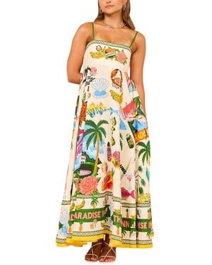 CHARLOTTE GREEN Maxi Dress - Yellow