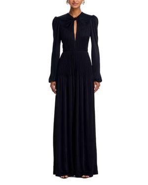 FARM Rio Long Sleeve Knot Jumpsuit - Blue