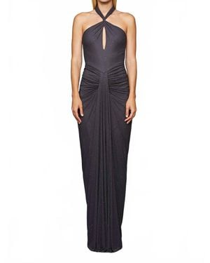 Et Ochs Karina Maxi Halter Gown - Blue