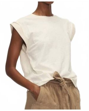 Melissa Nepton Francesca Sleeveless Top - White