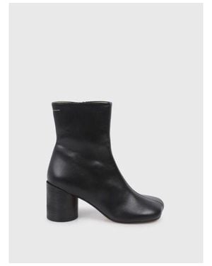 Maison Margiela Anatomic Leather Ankle Boots - White