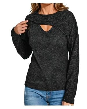 Geegee Mona Bolero Set With Contrast Tank - Black