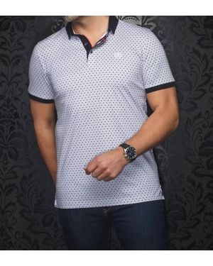 Au Noir Asher Short Sleeve Polo Shirt - Gray