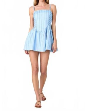 French Connection Alexis Lorenzo Ballerina Dress - Blue