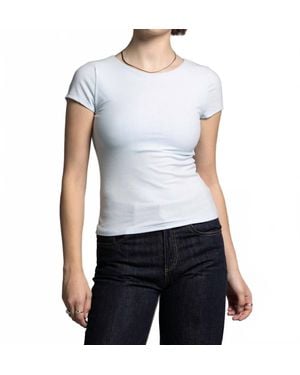 Thread & Cloth Charlene Ribbed Top - Blue