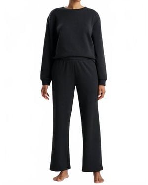 Natori Nova Straight Leg Pants - Black