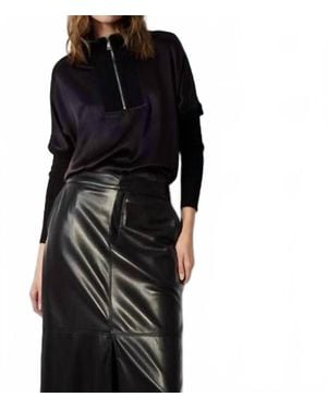 Melissa Nepton Irene Long Sleeve Top - Black