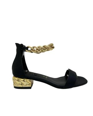 Exe' Katy Chain Sandal - White