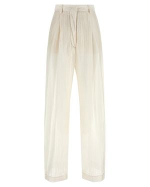 THE LATEST Thelatest Elastane Pants - White