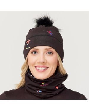 Krimson Klover Illustrated Beanie - Black