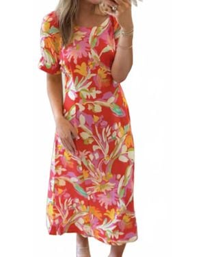 tyler boe Lynn Dress - Red